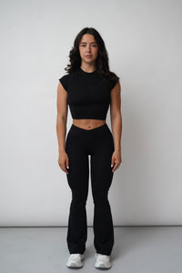 Legging Flare - Noir