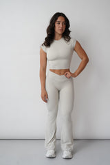 Top Flare - Beige
