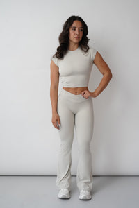 Top Flare - Beige
