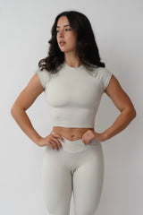 Top Flare - Beige
