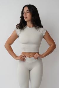 Top Flare - Beige