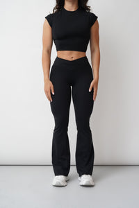 Legging Flare - Noir